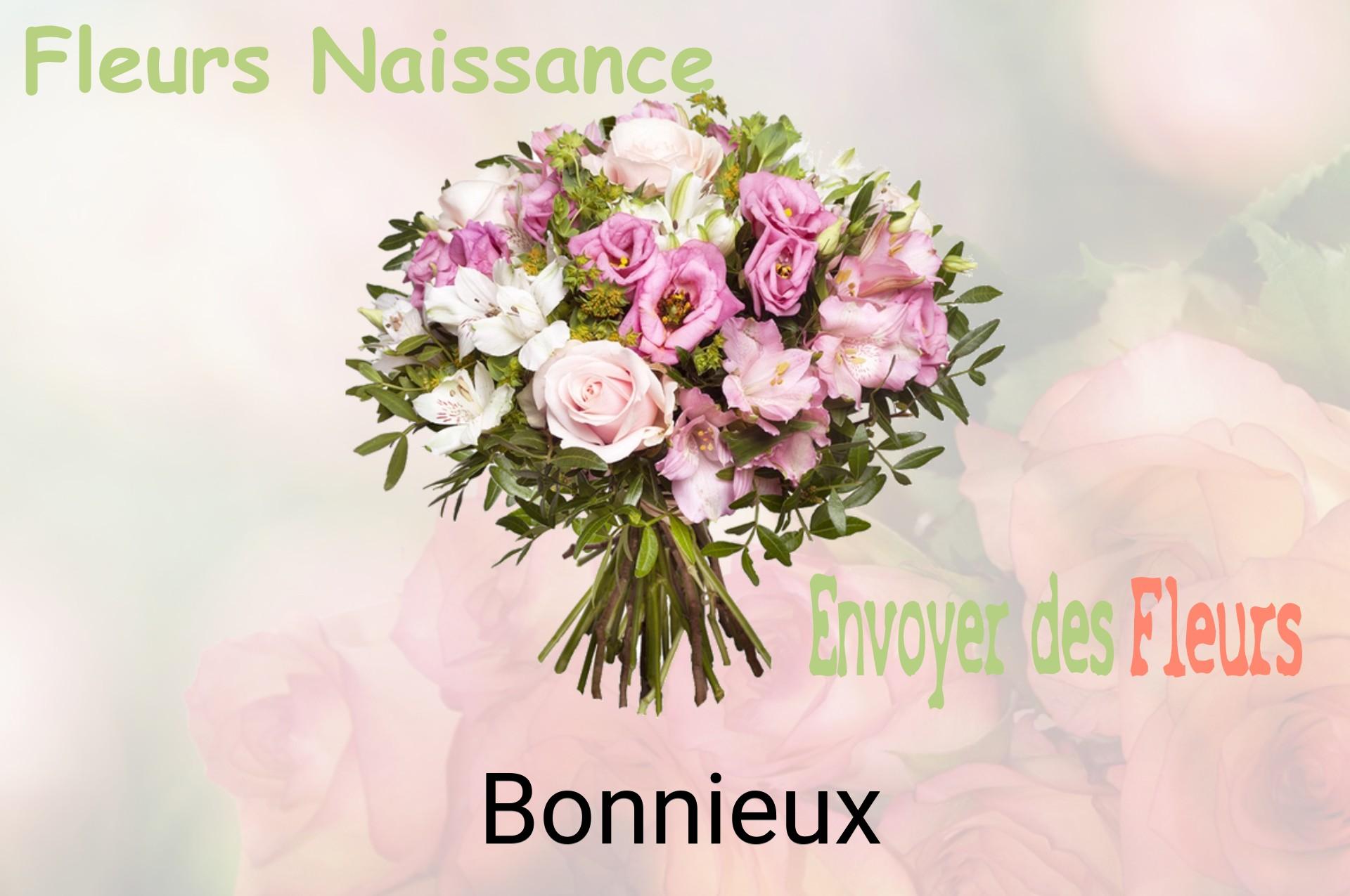 Bouquet de fleurs de naissance livré à Bonnieux